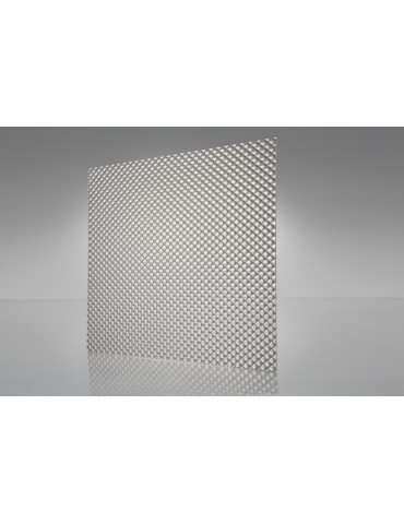 Micro Prism - Prismatic Ceiling Light Diffuser Clear 600mm