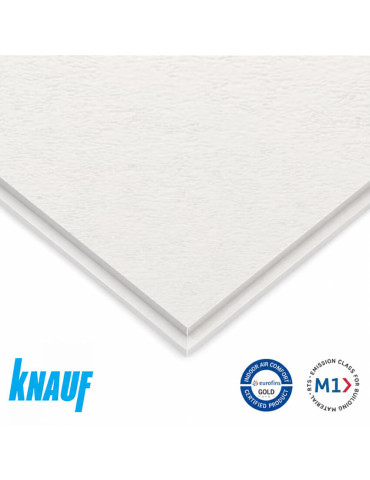 Knauf Mediguard Plain Tegular24 600mm x 600mm Ceiling Tiles - Box of 16